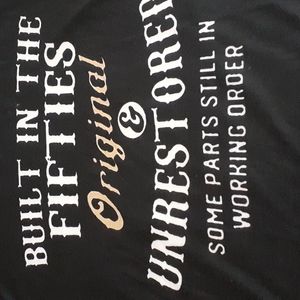 Tee Shirt Built in the Fifties